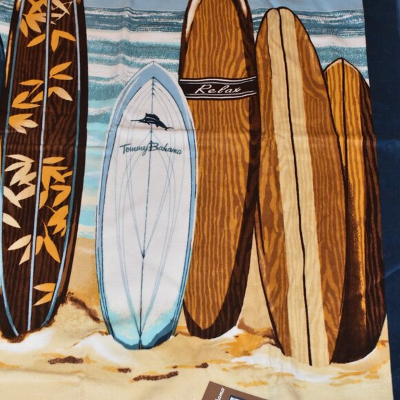 Beach Towel - Tommy Bahama - New - 40'' X 70'' - tag on - Picture 2 of 4